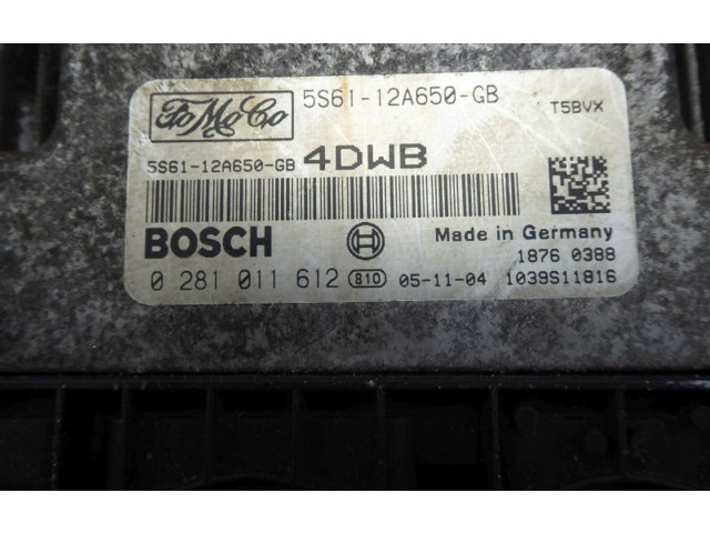 Блок управления двигателя 0281011512, 0281011512 Ford Fusion