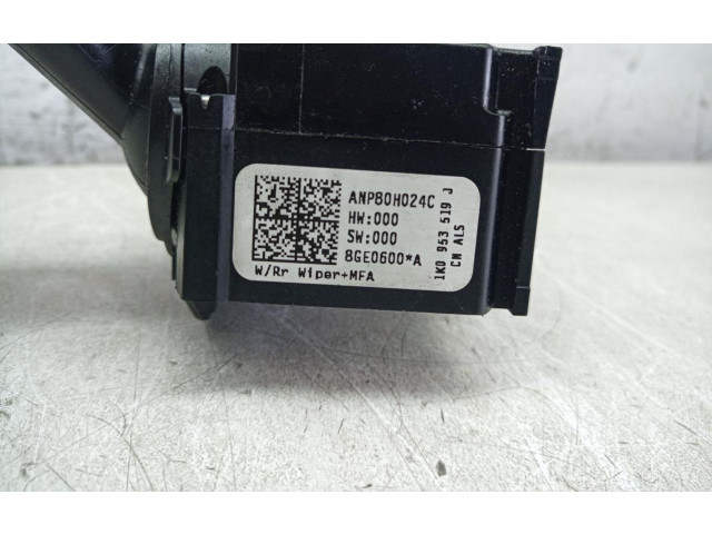 Переключатель дворников 1K0953519J Volkswagen Golf Plus