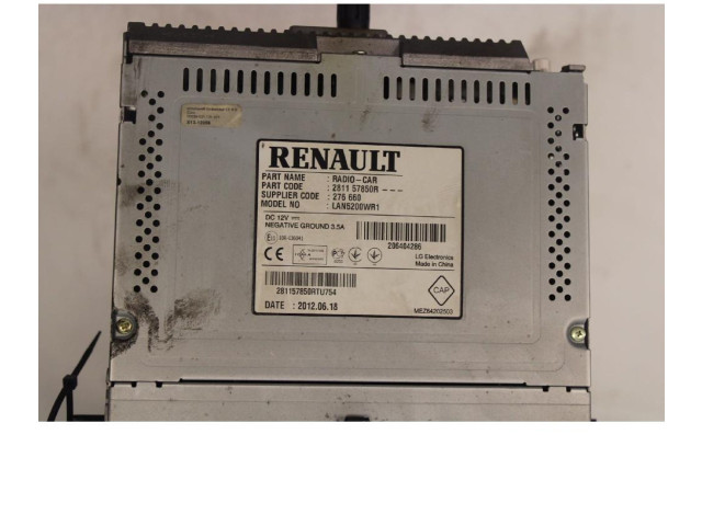 Турбина Радио/ проигрыватель CD/DVD / навигация Dacia Lodgy 281154730R для двигателя H5F_402