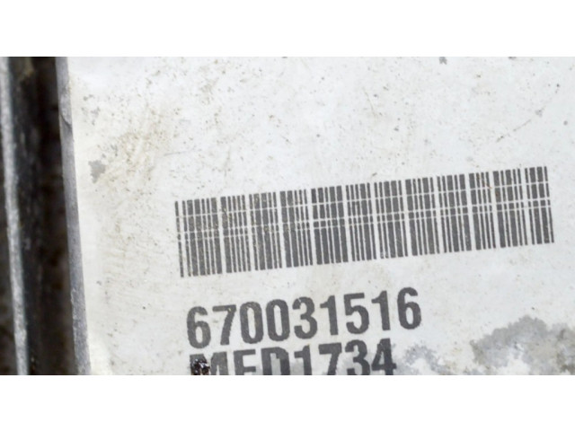 Блок управления двигателя 670031516, MED1734 Maserati Quattroporte
