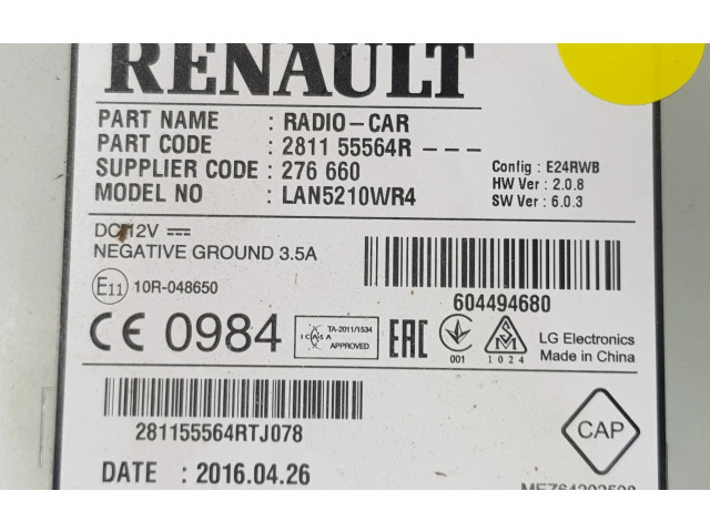Дисплей    281155564R, 281155564R   Renault Clio IV