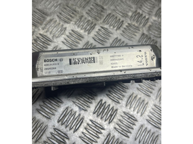 Блок управления двигателя 08677708A, 0281010319   Volvo V70