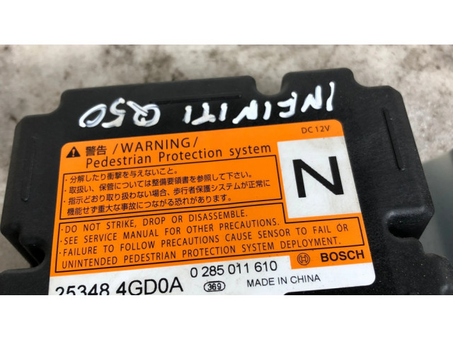 Блок подушек безопасности 0285011610 Infiniti Q50
