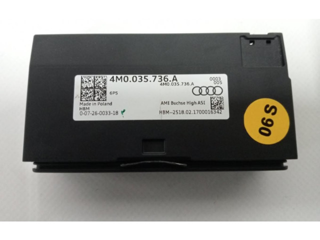 Řídící jednotka 4M0035736A   Audi Q7 4L 2017