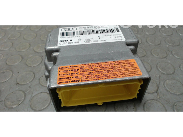 Блок подушек безопасности 8P0959655H, 0285001857   Audi A3 S3 8P