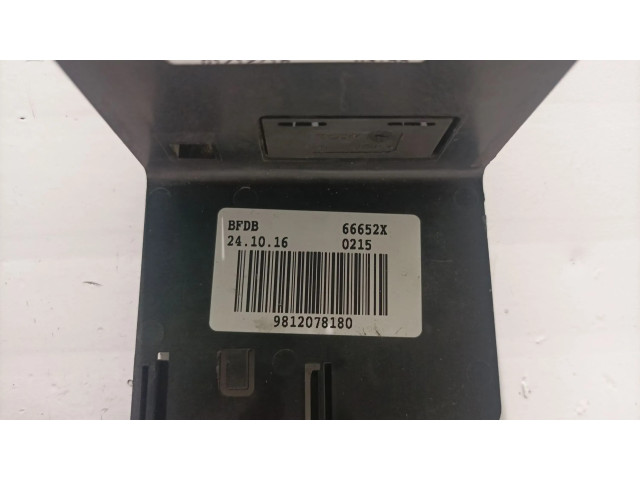 Pojistková skříňka Řídící jednotka BSM 9812078180, 66652X   Citroen Berlingo 2017