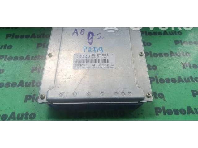 Блок управления двигателем Блок управления 0281001868, 4D0907409B   Audi A8 S8 D2 4D