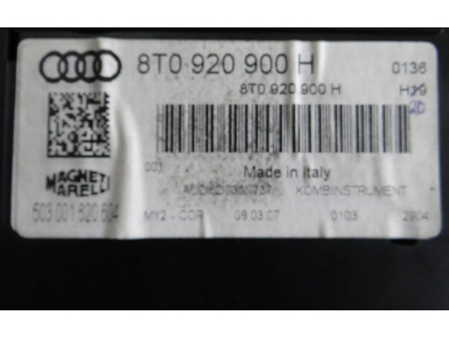 Панель приборов 8T0920900H   Audi A5 8T 8F       