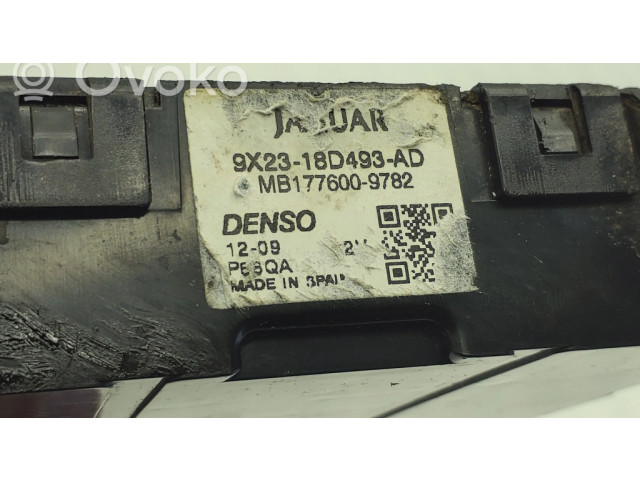 Блок управления климат-контролем 9X2318D493AD, MB1776009782   Jaguar XF