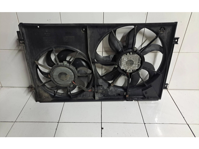 Вентилятор радиатора 1K0121207T, 1K0121207J9B9 Volkswagen Jetta V