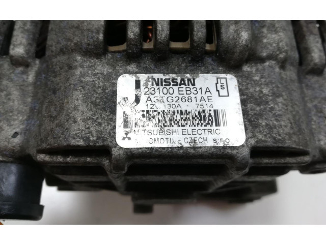 Генератор 23100EB31A Nissan Navara