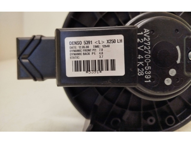 Вентилятор печки X250LH, DENS05391 Jaguar XF X250
