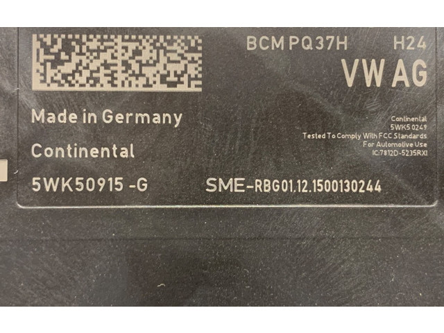 Блок комфорта 5Q0937085AH Audi A3 S3 8V