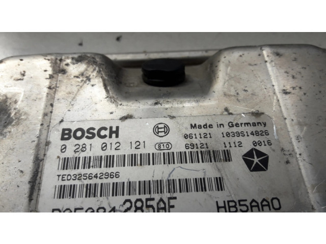 Řídící jednotka 0281012121 Chrysler Voyager 2004