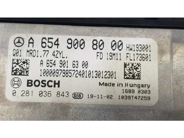 Řídící jednotka A6549008000, A6549016300   Mercedes-Benz E W213 2019