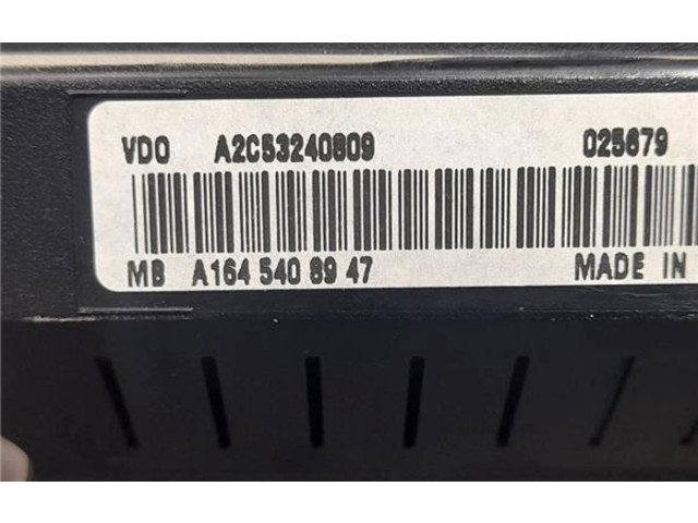 Панель приборов A1645408947 Mercedes-Benz ML W164