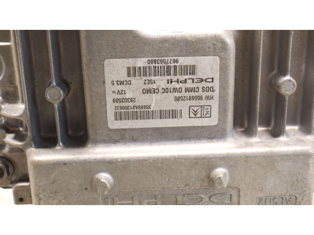 Блок управления двигателем Блок управления Citroen DS4