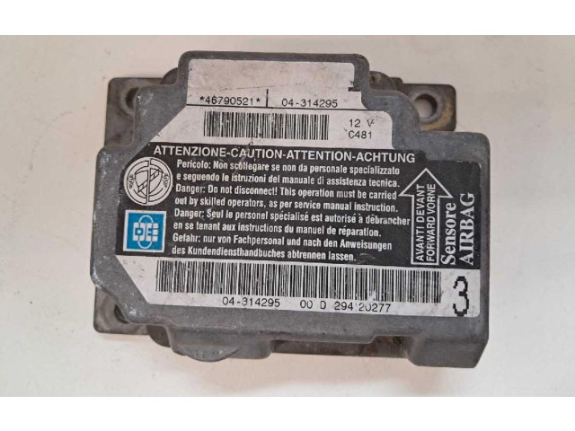 Блок подушек безопасности 46790521 Lancia Y 840