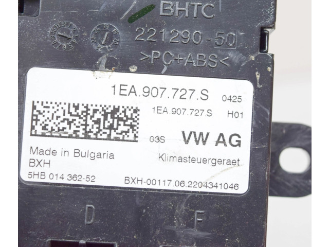 Блок управления климат-контролем 1EA907727S, 5HB014362 Volkswagen ID.3