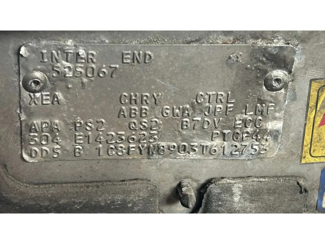 Vstřikovací lišta 04669768, 04669700   Chrysler PT Cruiser  pro benzínový motor 2.0 ECC 