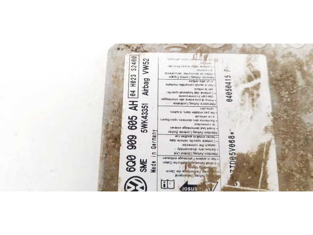 Блок подушек безопасности 6Q0909605AH, 5WK43351   Volkswagen Caddy