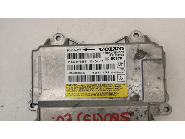 Блок подушек безопасности 31334278, P31334278   Volvo S80