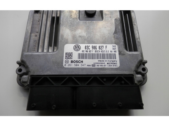 Řídící jednotka 03C906027F, 0261S04347CAVD Volkswagen Tiguan 2009