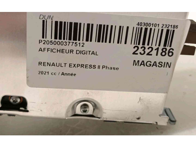 Дисплей    259156686R   Renault Express