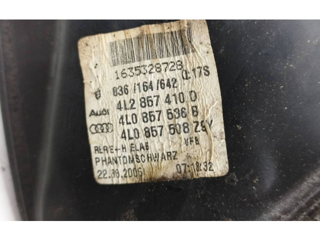 Zpětné zrcátko Audi Q7 4L 2008 4L2857410D, 4L0857536B