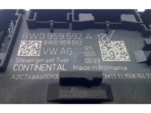 Блок комфорта 8W0959592A Audi A4 Allroad B9