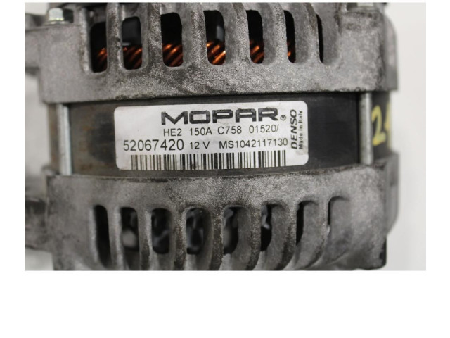 Генератор 52067420 Jeep Renegade