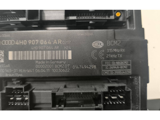 Блок комфорта 4H0907064AR, 5DK01056531 Audi A7 S7 4G
