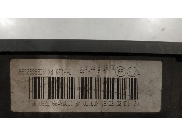 Блок управления климат-контролем 96326398ZK Citroen C5