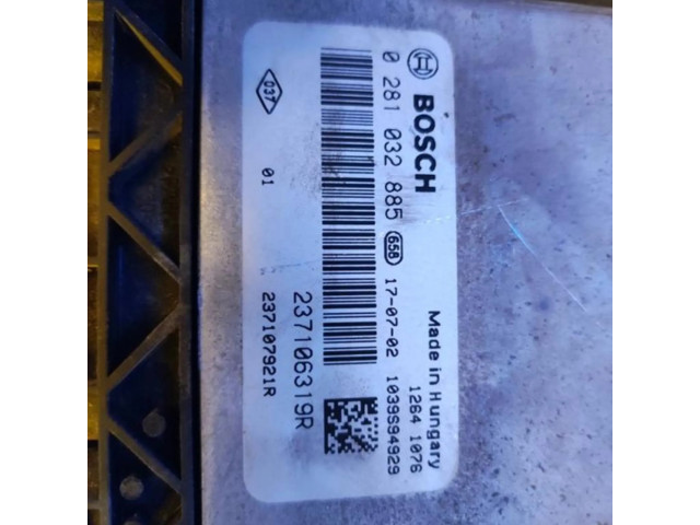 Řídící jednotka 0281032885, CENTRALITAMOTORUCE Mercedes-Benz Citan W415