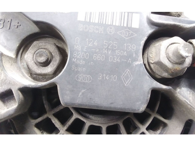 Генератор 8200660034, 0124525139 Renault Kangoo II