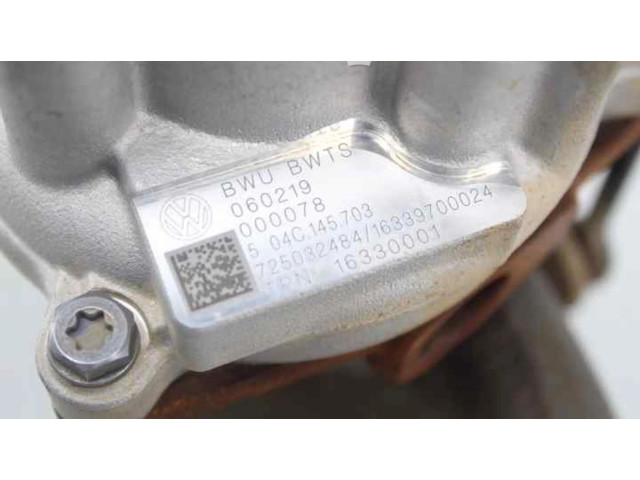  Турбина Skoda Fabia Mk3 (NJ)  04C145703, 04C145703   для двигателя DKLD      