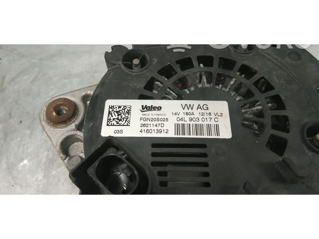 Генератор 04L903017C, 04L903017A   Audi A6 S6 C7 4G      
