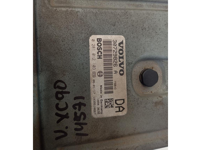 Блок управления двигателем Блок управления 30729826A Volvo XC90