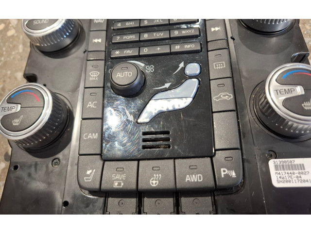 Блок управления климат-контролем 31398587   Volvo V60