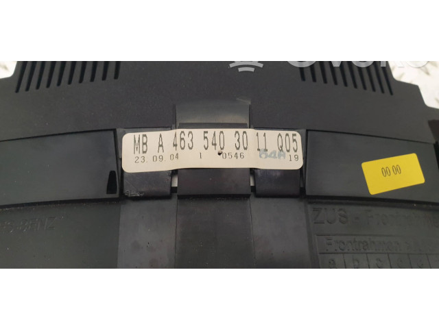 Přístrojová deska Mercedes-Benz G W463 2016