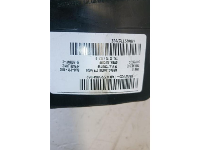 Подушка безопасности в сиденье 877238531062, 877238531062   BMW X3 F25