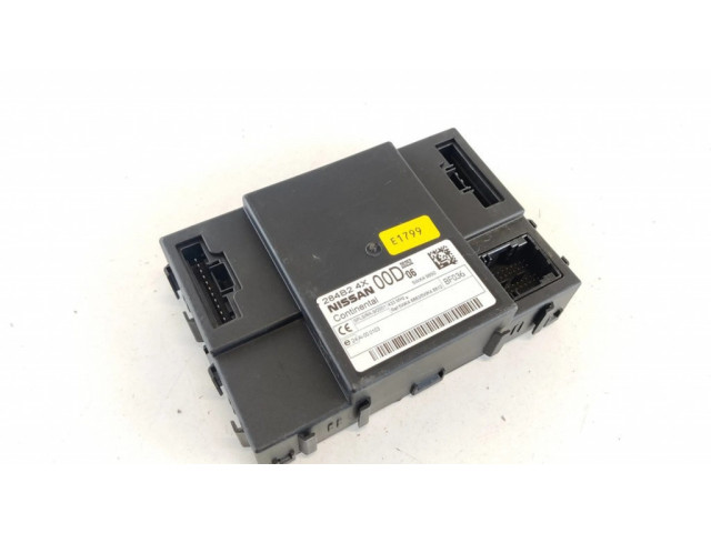 Блок комфорта 284B24X00D, 5WK49850 Nissan Navara D40