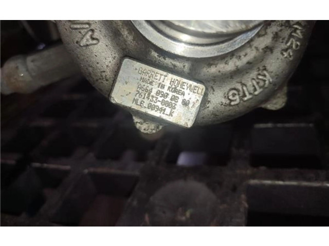 Турбина SsangYong Actyon 7614330003, 7614330003 для двигателя OM664.951