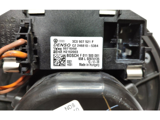 Вентилятор печки 3C0907521F, DENSO Volkswagen Golf VI