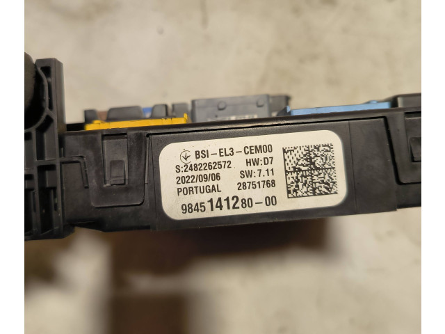   Pojistková skříňka 9845141280, 984514128000   Toyota ProAce City 2022