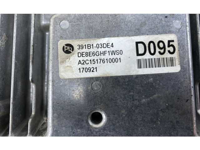 Блок управления двигателя A2C1517610001, 391B103DE4 KIA Niro