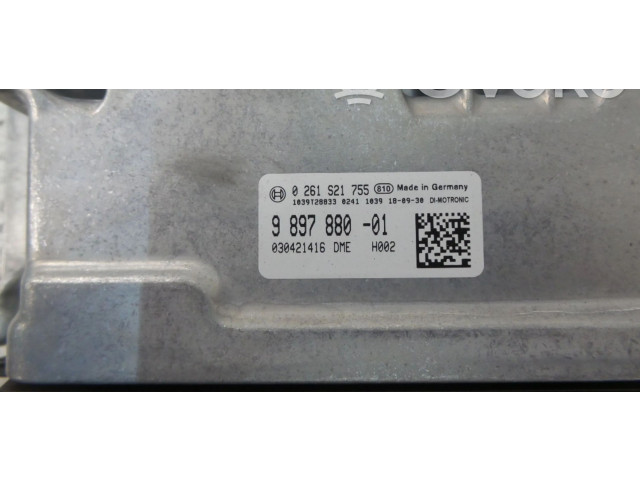 Блок управления двигателя 9897880, 0261S21755 Mini Cooper Countryman F60