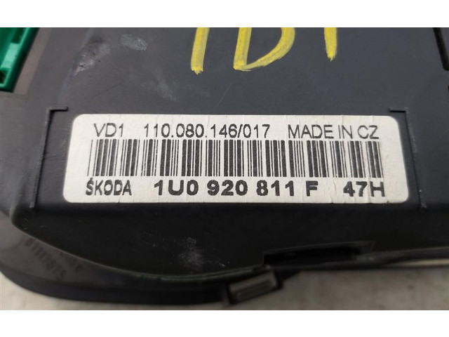 Комплект блоков управления Skoda Octavia Mk1 (1U)