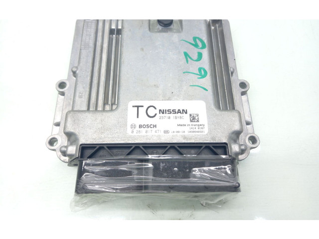 Блок управления двигателем Блок управления 237101B8C, 0281017471 Infiniti FX