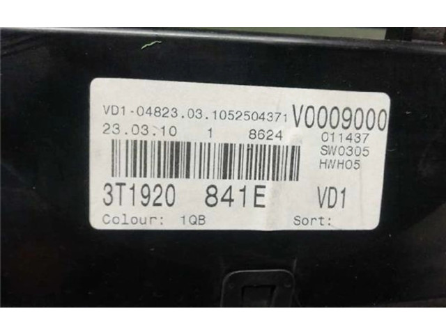 Geschwindigkeitsmesser Cockpit 3T1920841E, 3T1920841E   Skoda Superb B6 (3T)       